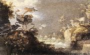 Roelant Savery Landscape w Animals oil